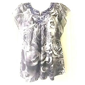 WOMENS BLOUSE SIZE L